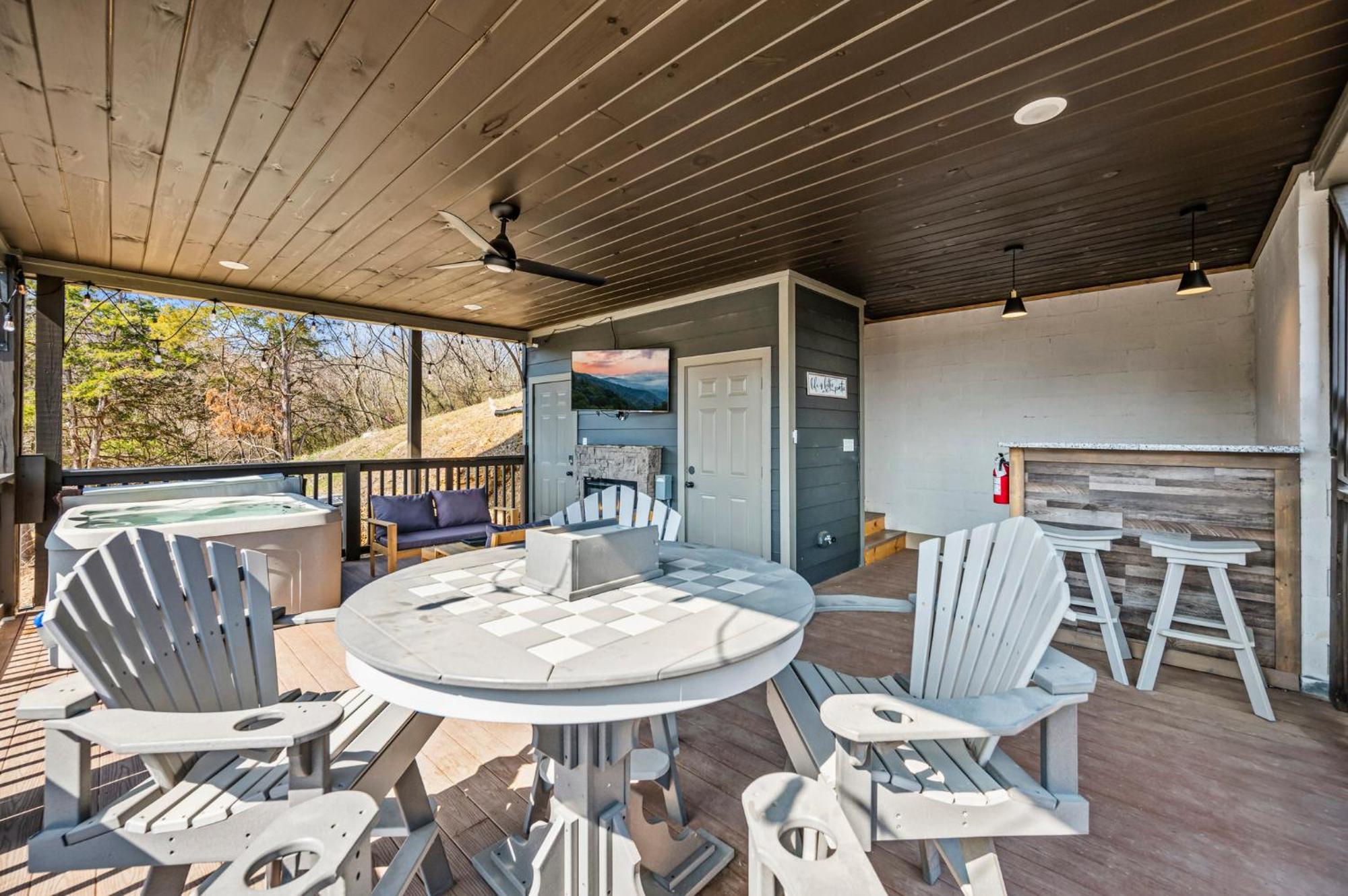 Smokies Treehouse Sevierville Exterior foto